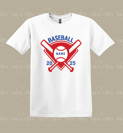Baseball - Personalized T-shirt