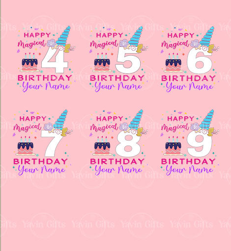 Unicorn Birthday