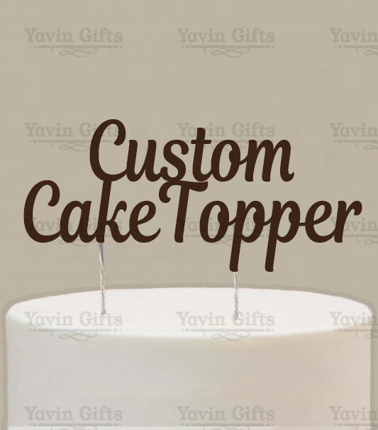 Custom Cake Topper