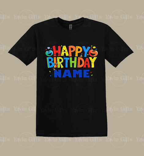 Happy Birthday with Personalized name