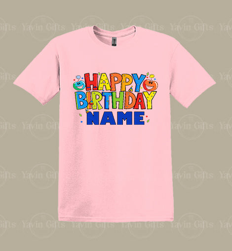 Happy Birthday with Personalized name