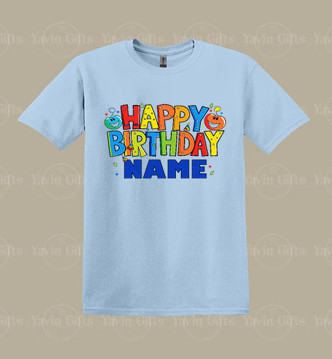 Happy Birthday with Personalized name