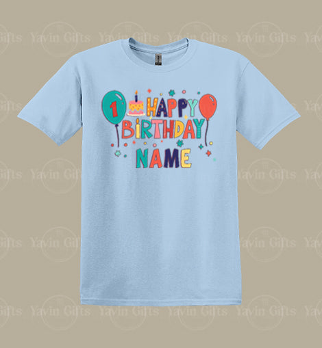 Happy Birthday with Personalized name