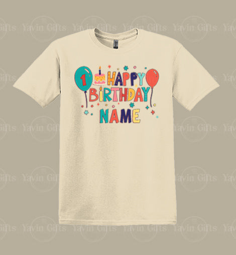Happy Birthday with Personalized name