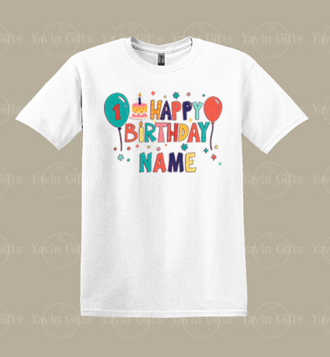 Happy Birthday with Personalized name