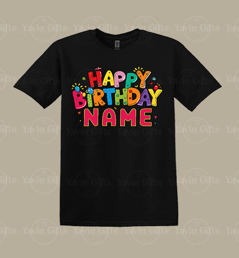 Happy Birthday with Personalized name