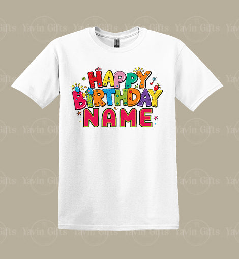 Happy Birthday with Personalized name