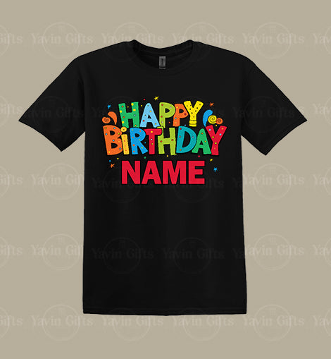 Happy Birthday with Personalized name