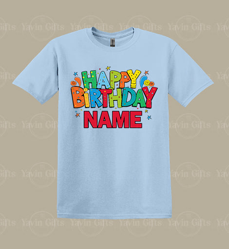 Happy Birthday with Personalized name