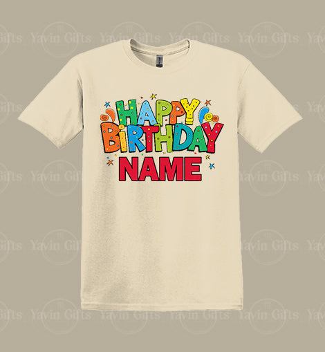 Happy Birthday with Personalized name