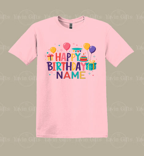 Happy Birthday with Personalized name