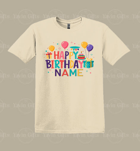 Happy Birthday with Personalized name