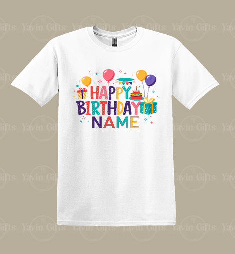 Happy Birthday with Personalized name