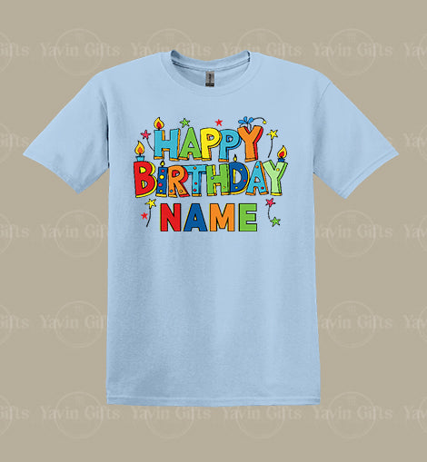 Happy Birthday with Personalized name