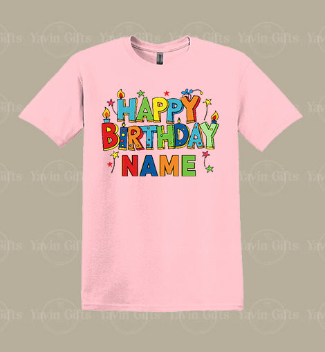 Happy Birthday with Personalized name