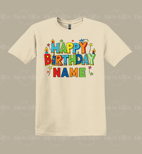 Happy Birthday with Personalized name