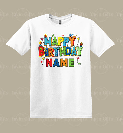 Happy Birthday with Personalized name