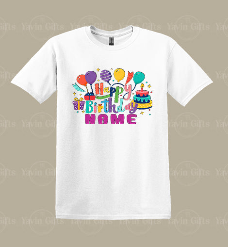 Happy Birthday with Personalized name