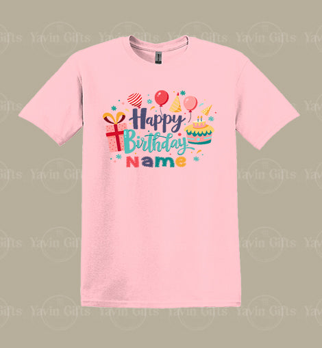 Happy Birthday with Personalized name