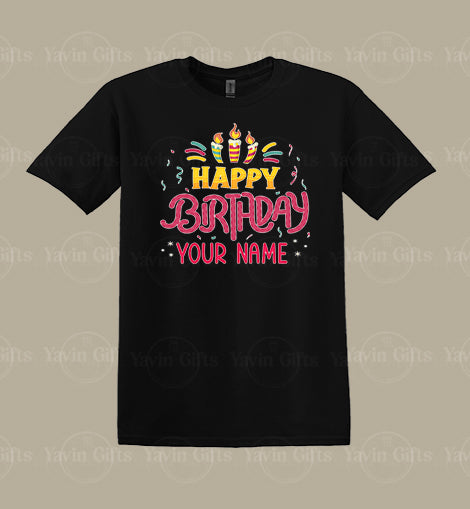 Happy Birthday with Personalized name