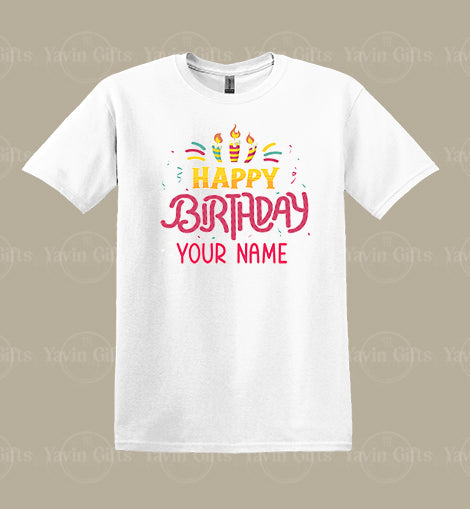Happy Birthday with Personalized name