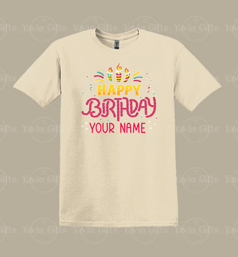 Happy Birthday with Personalized name