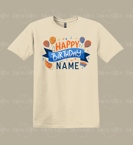 Happy Birthday with Personalized name