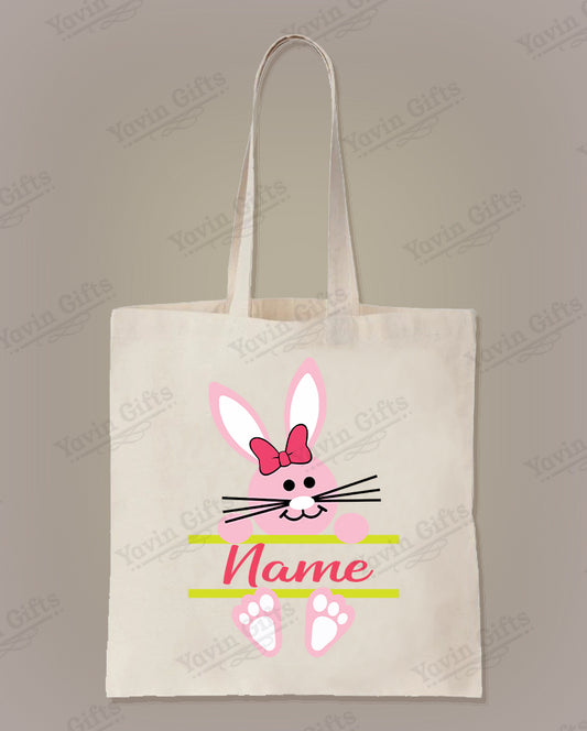 Personalized Easter Tote bag