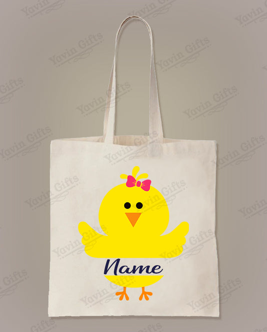 Personalized Easter Tote bag