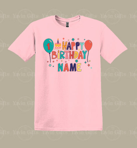 Happy Birthday with Personalized name