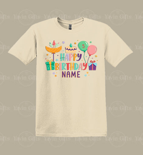 Happy Birthday with Personalized name