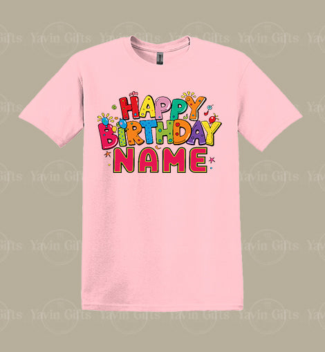 Happy Birthday with Personalized name