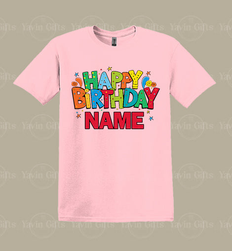 Happy Birthday with Personalized name