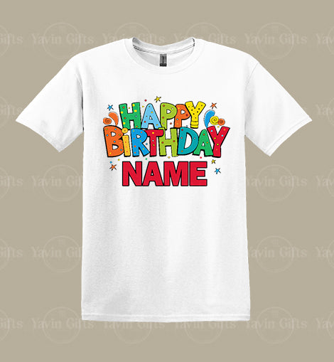 Happy Birthday with Personalized name