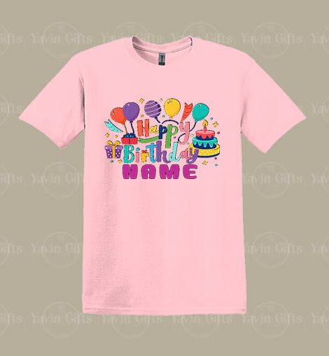 Happy Birthday with Personalized name