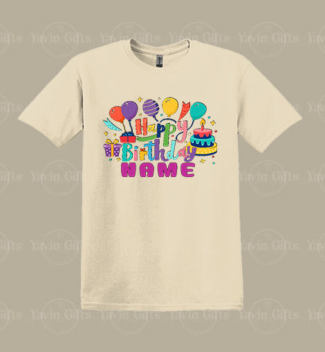 Happy Birthday with Personalized name