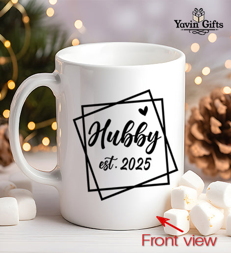 Hubby- Est 2025- Personalized names
