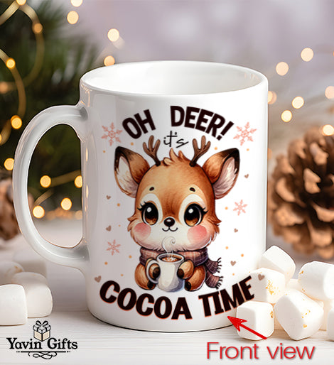 Cozy Critter Cocoa Mugs