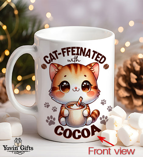 Cozy Cat Cocoa Mug