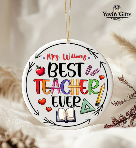 Teacher gift- Personalized name