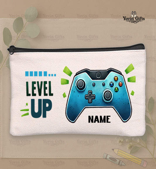Level up- videogame pouch