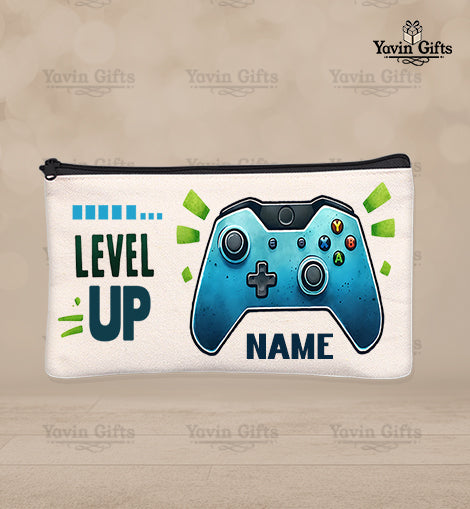 Video game-Level Up Birthday Pouch