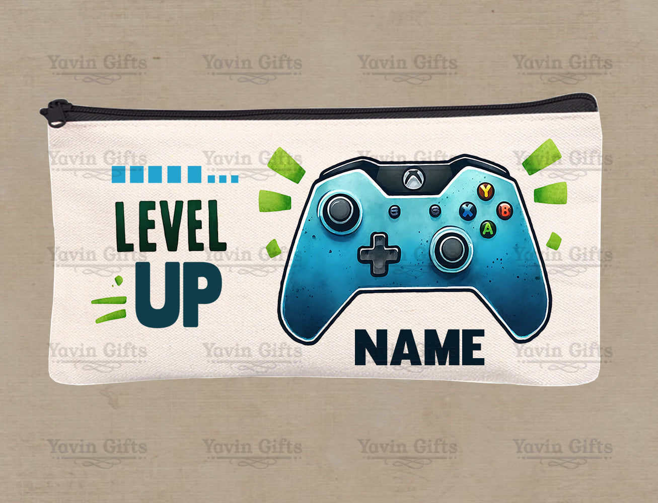 Video game-Level Up Birthday Pouch